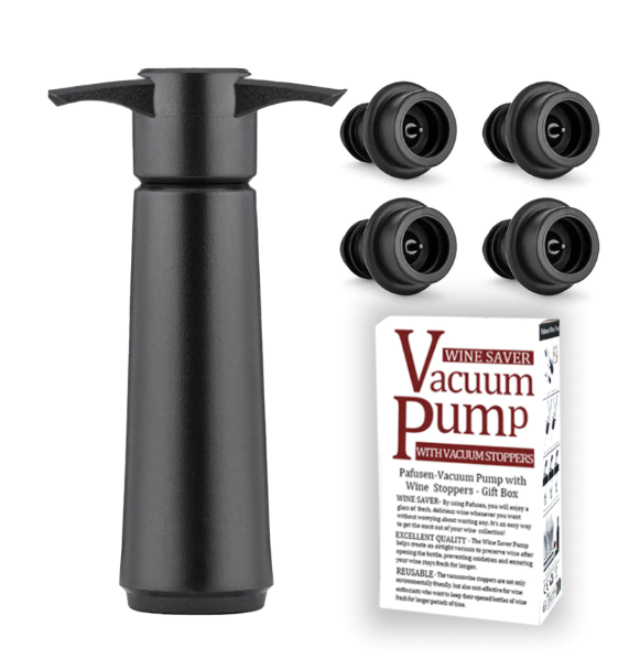 Wine Vacuum Stoppers with Pump